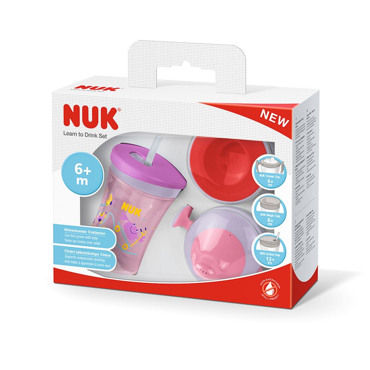 NUK - Set De Vasos De Aprendizaje First Choice