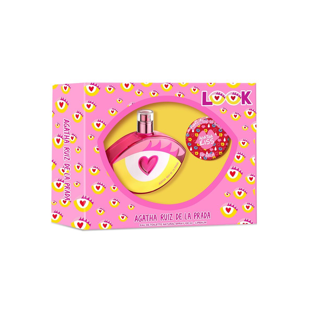 AGATHA RUIZ DE LA PRADA - Agatha Ruiz De La Prada Look EDT 80 ml + Lipbalm