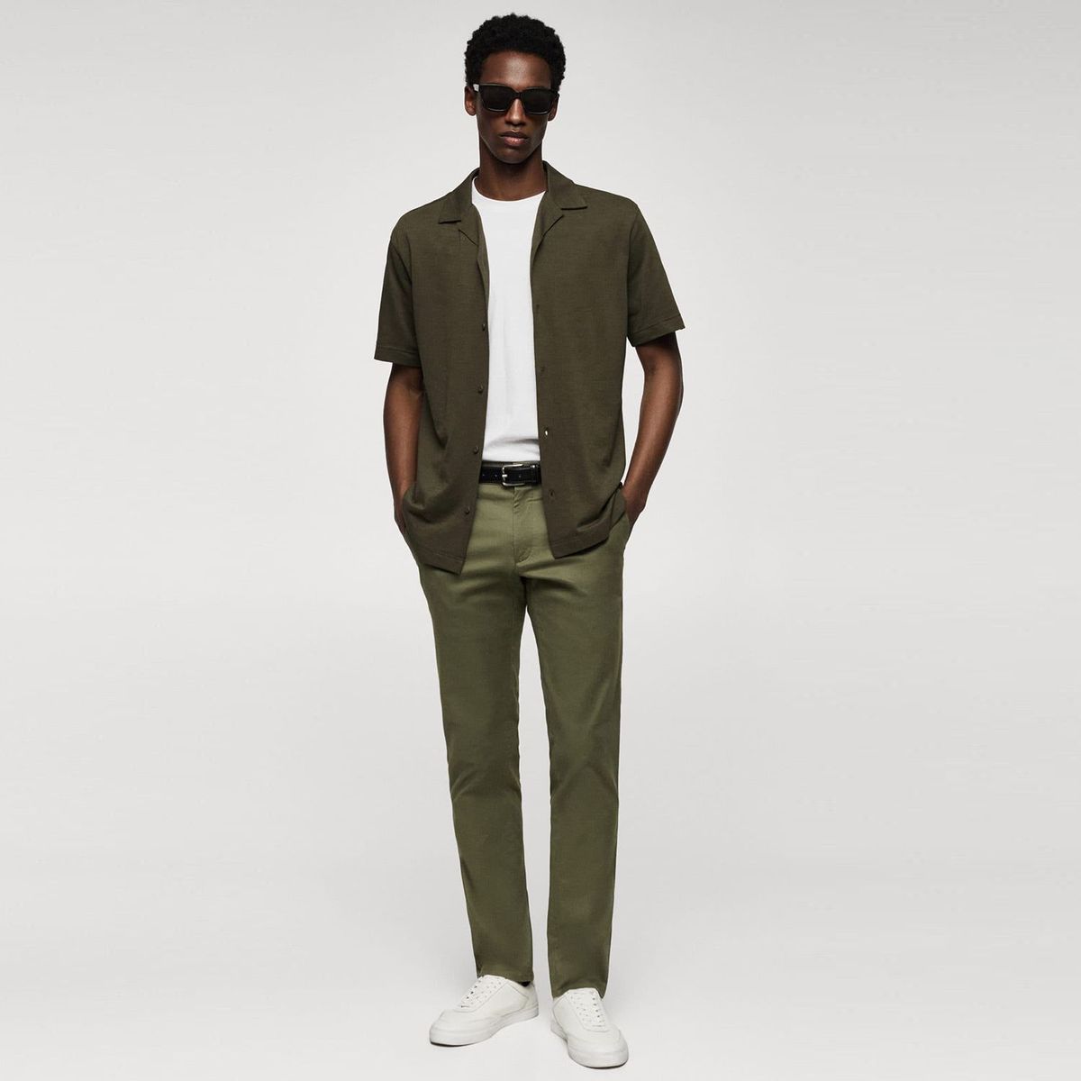 MANGO - Pantalón Barna Mango Man