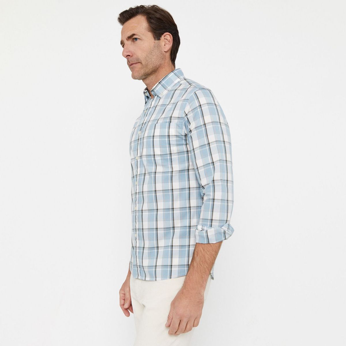 CORTEFIEL - Camisa Manga Larga Hombre Cortefiel