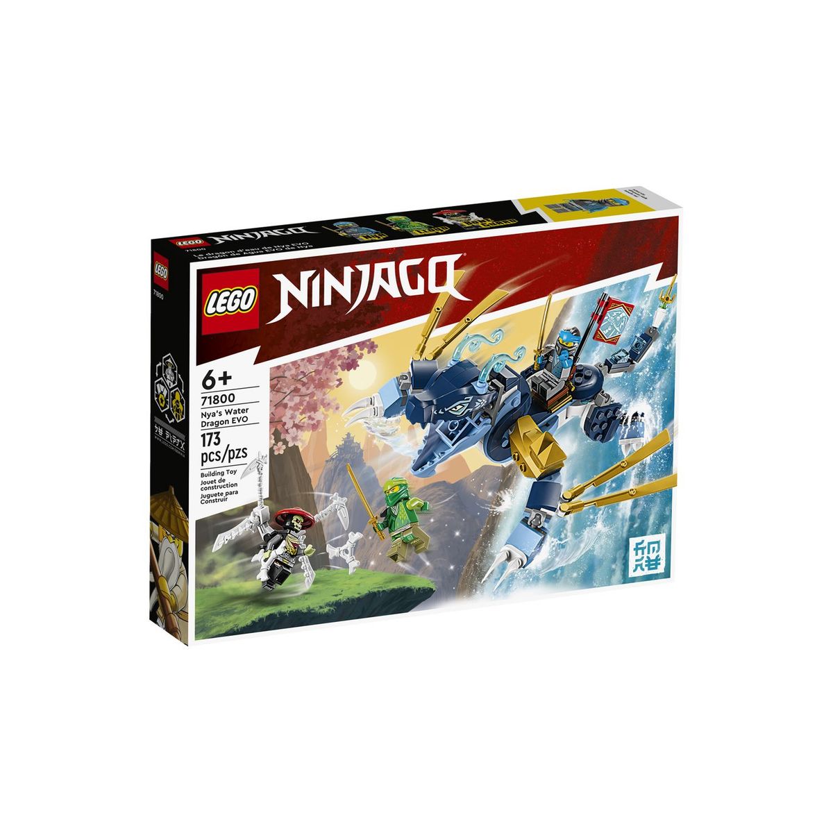 LEGO - Bloques Lego Ninjago Dragon De Agua Evo De Nya