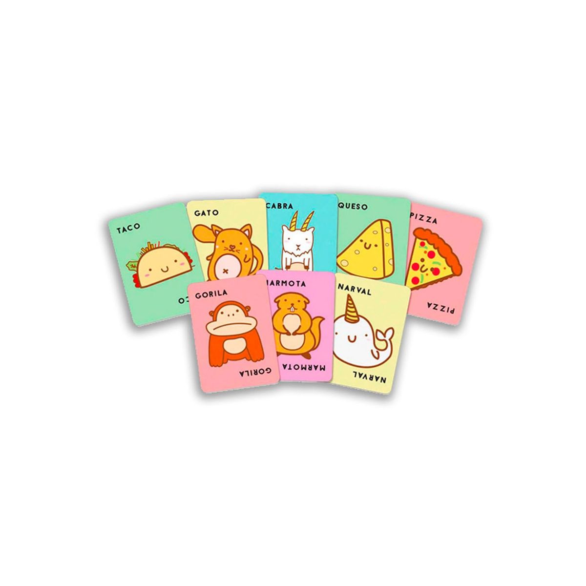 BLUE ORANGE - Juego de Mesa Taco Gato Cabra Queso Pizza