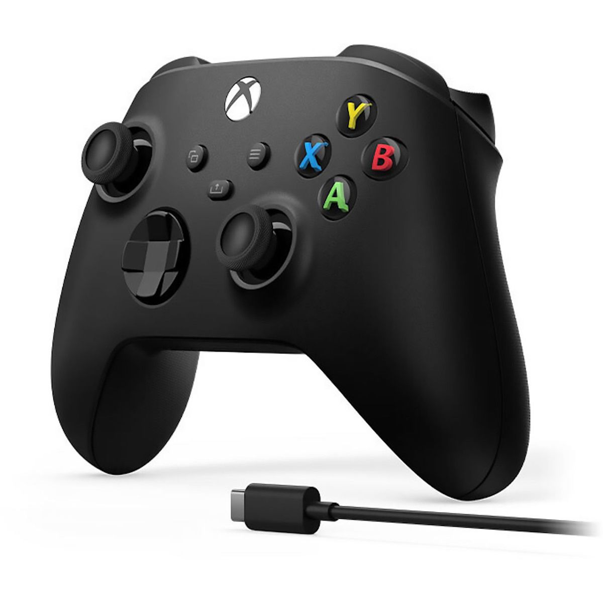 XBOX - Control Xbox S/x Negro+cable Tipo C