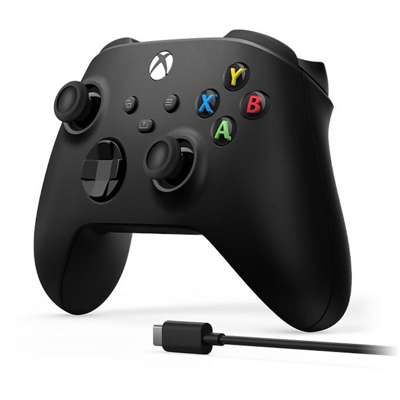 XBOX - Control Xbox S/x Negro+cable Tipo C