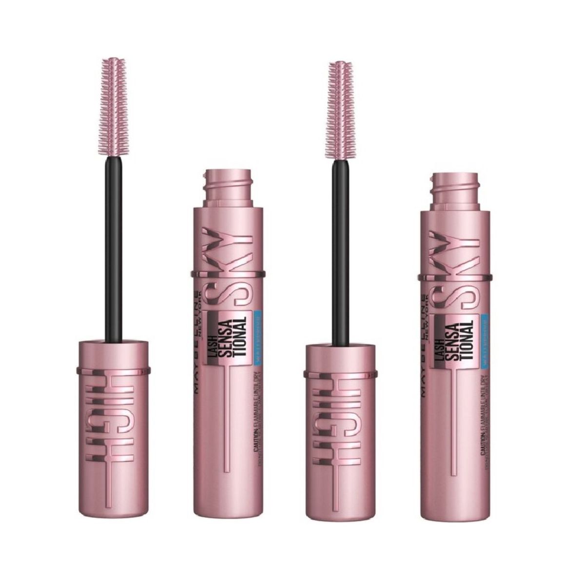 MAYBELLINE - Set Máscara Sky High A Prueba de Agua X2 - Maybelline