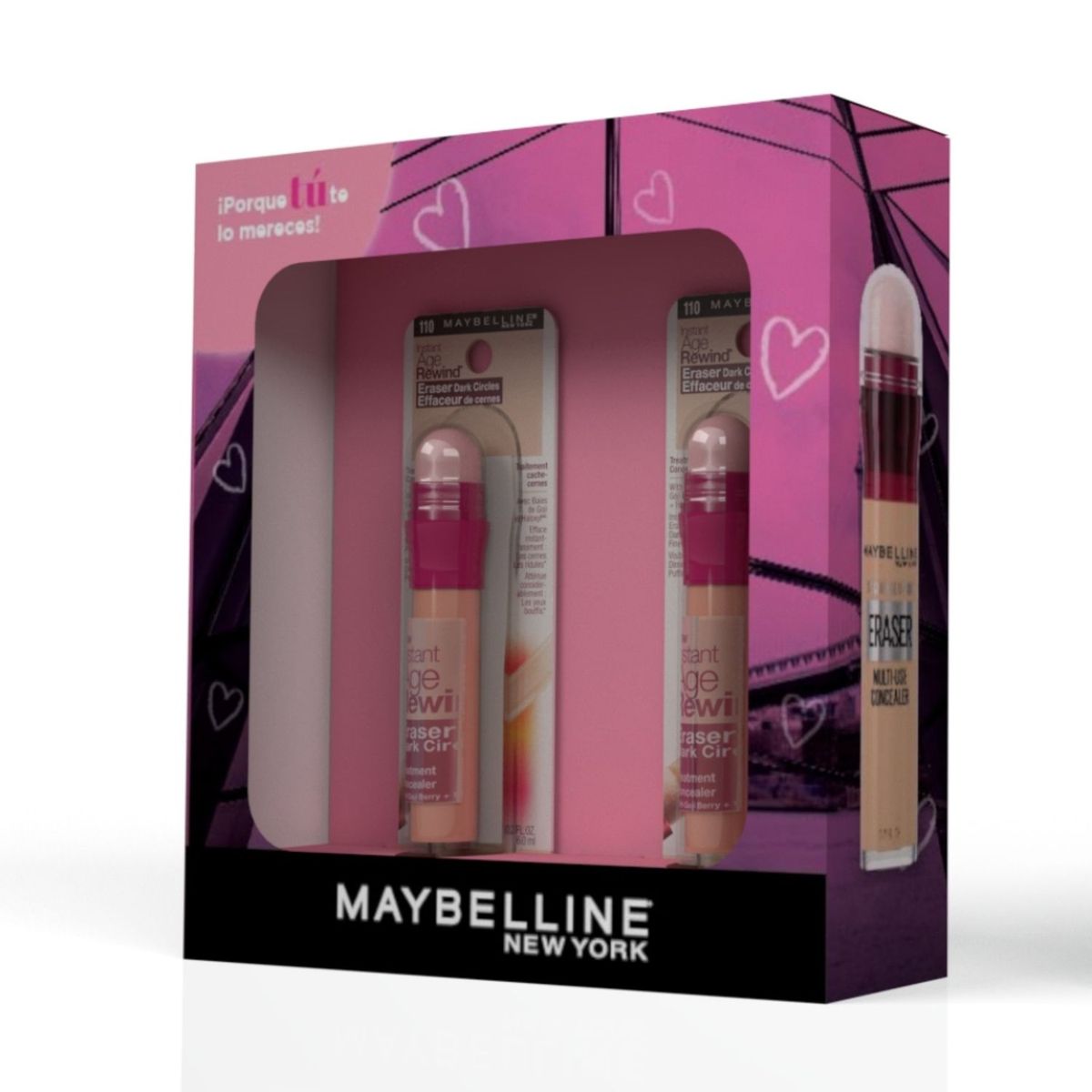 MAYBELLINE - Set Corrector Instant Age Rewind Tono Medium X2 - Maybelline