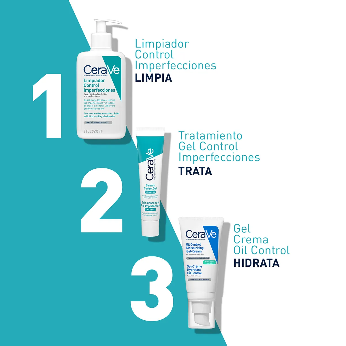 CERAVE - CERAVE BLEMISHCONTROLCLEANSER236ml