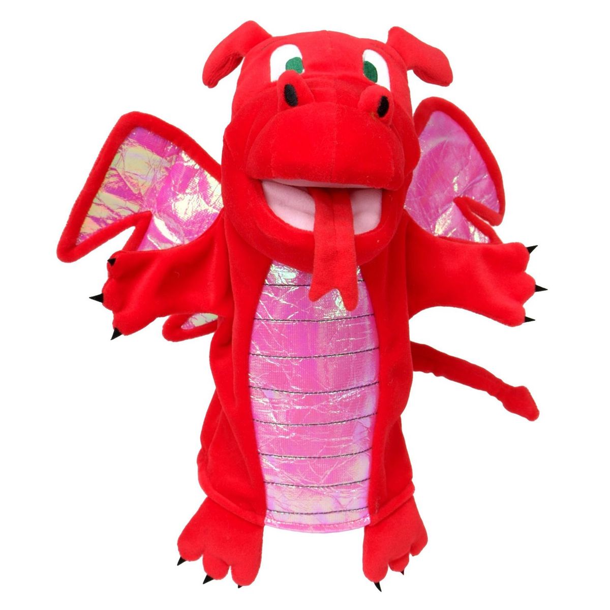 FIESTA CRAFTS - Títere De Mano Dragón Rojo