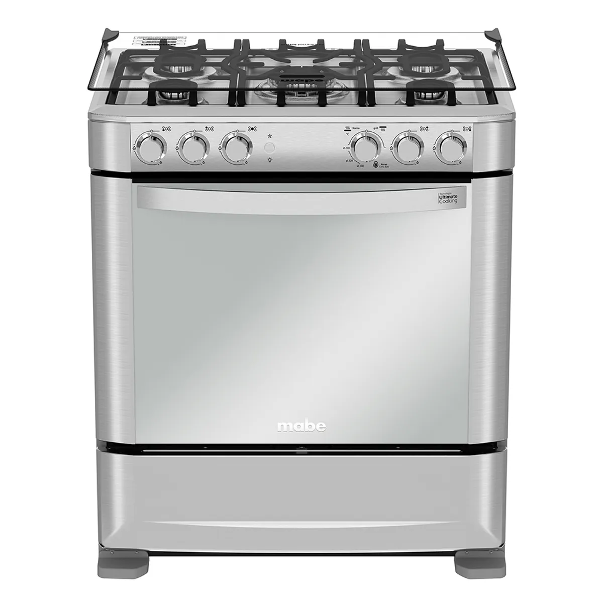 MABE - Cocina a Gas 76Cm 5 Hornillas CMP7640FX0