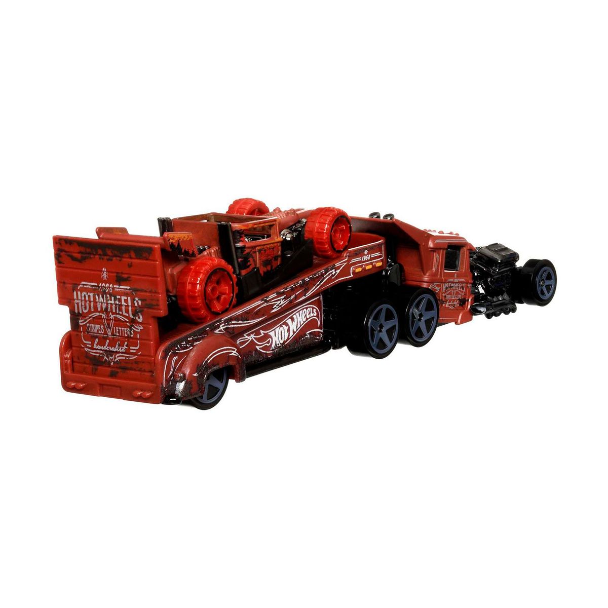 HOT WHEELS - Auto Super Rigs Rumble con vehículo Hot Wheels