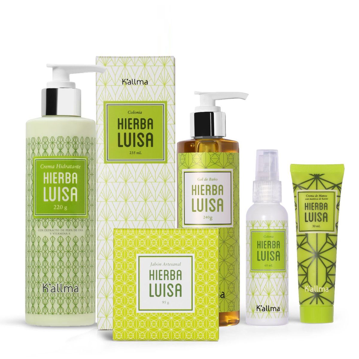 K'ALLMA - Pack K'allma Cuidado Corporal Premium Hierba Luisa