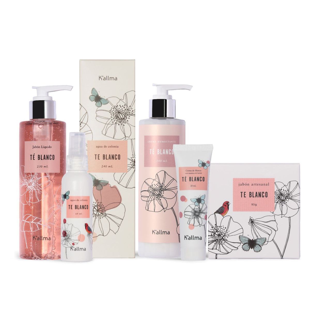 K'ALLMA - Pack K'allma Cuidado Corporal Premium Té Blanco