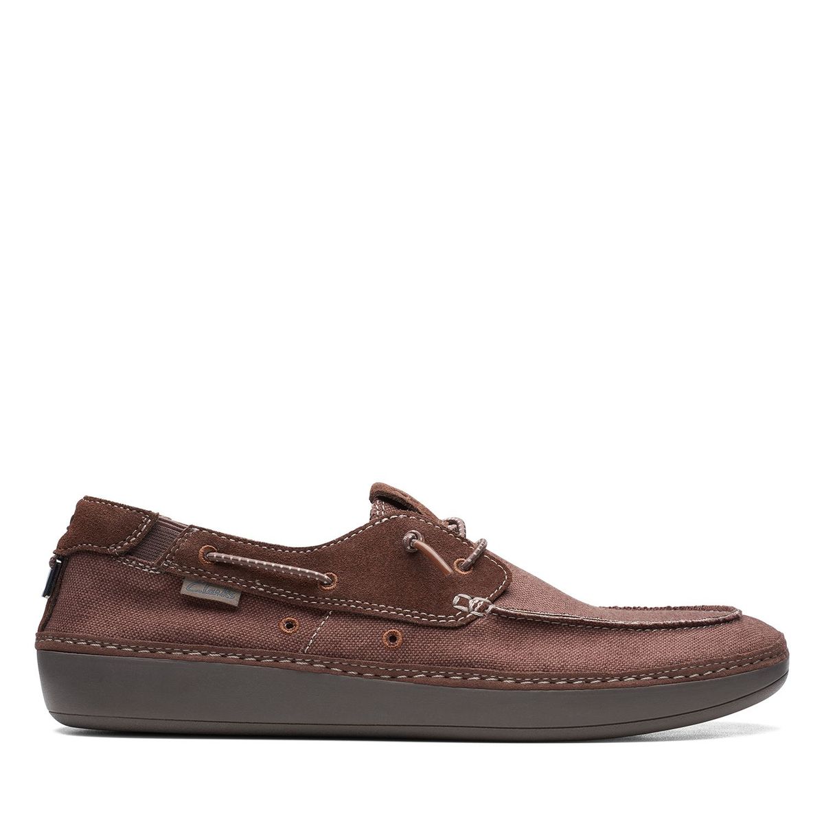CLARKS - Zapatos casuales Hombre Higley Tie Brown M Clarks