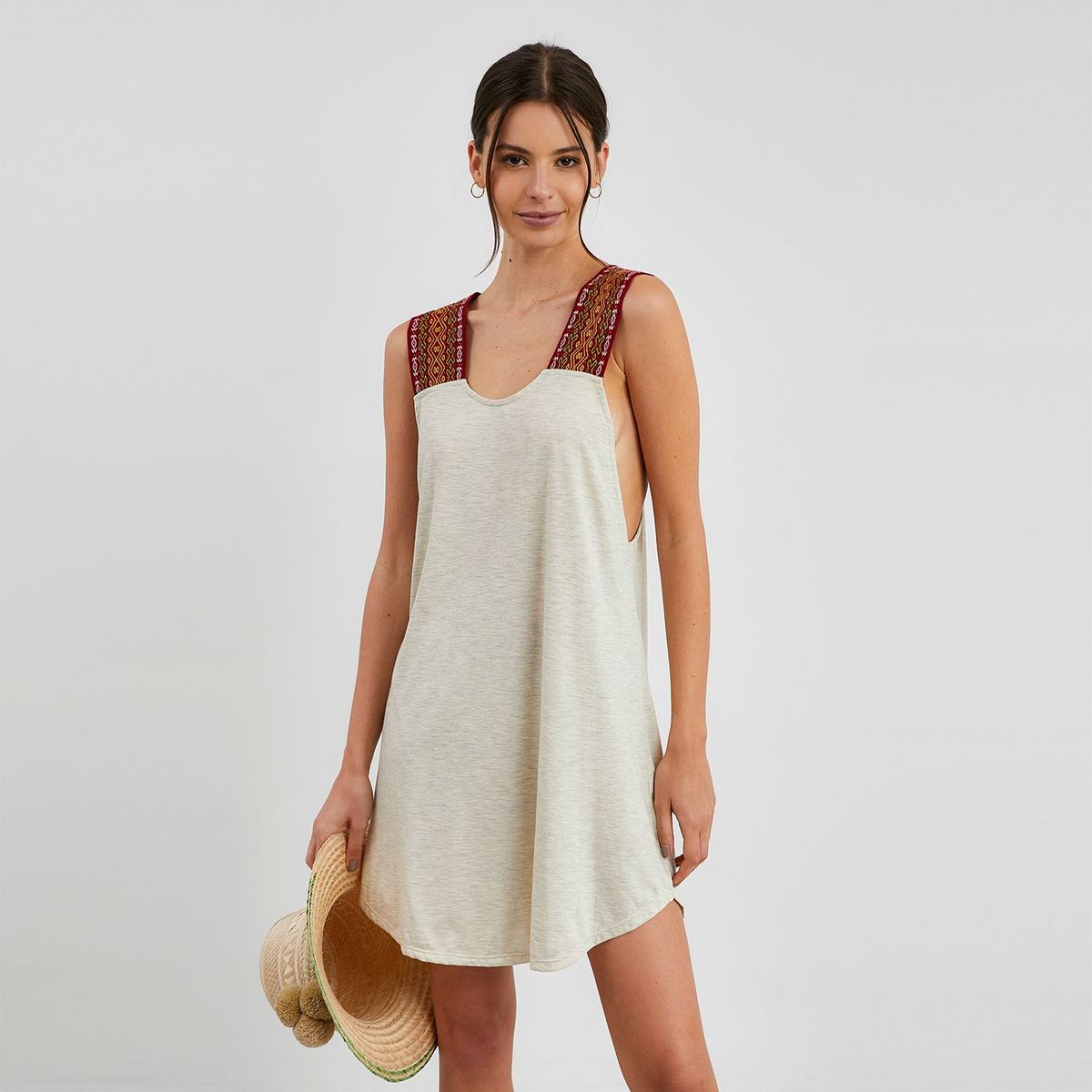 PERMUTA - Salidas de baño vestido Mujer Permuta Simona Corto Cre