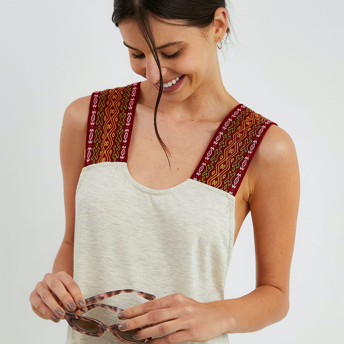 PERMUTA - Salidas de baño vestido Mujer Permuta Simona Corto Cre