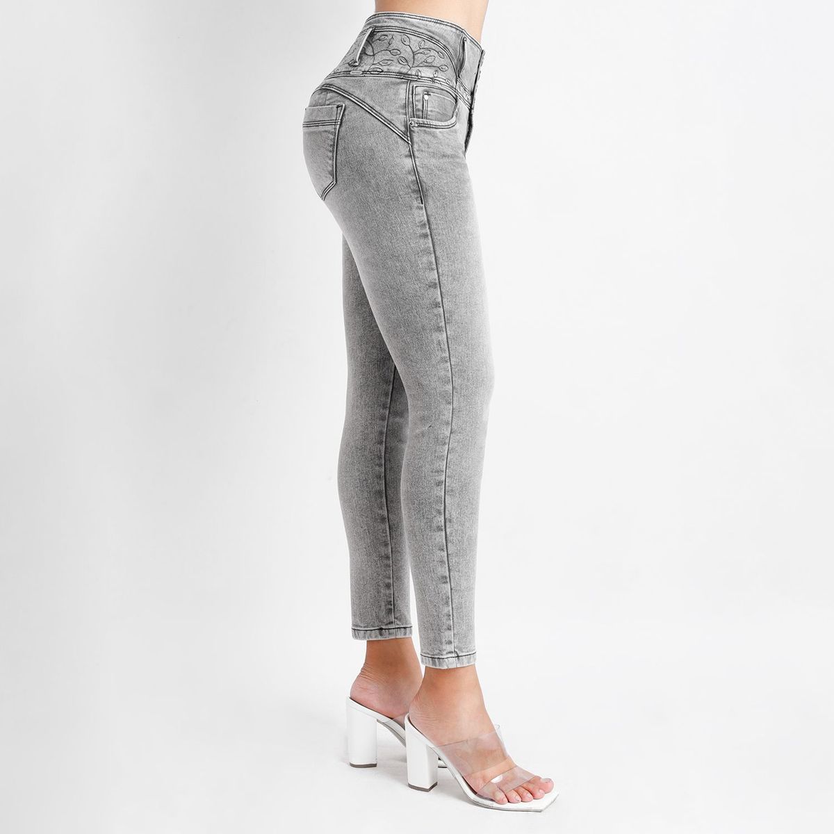 KANSAS - Pantalón Jean Skinny Mujer Kansas