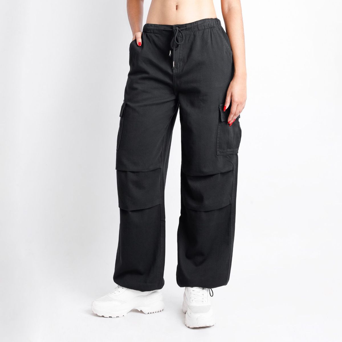 KANSAS - Jean Paper Bag Mujer Kansas