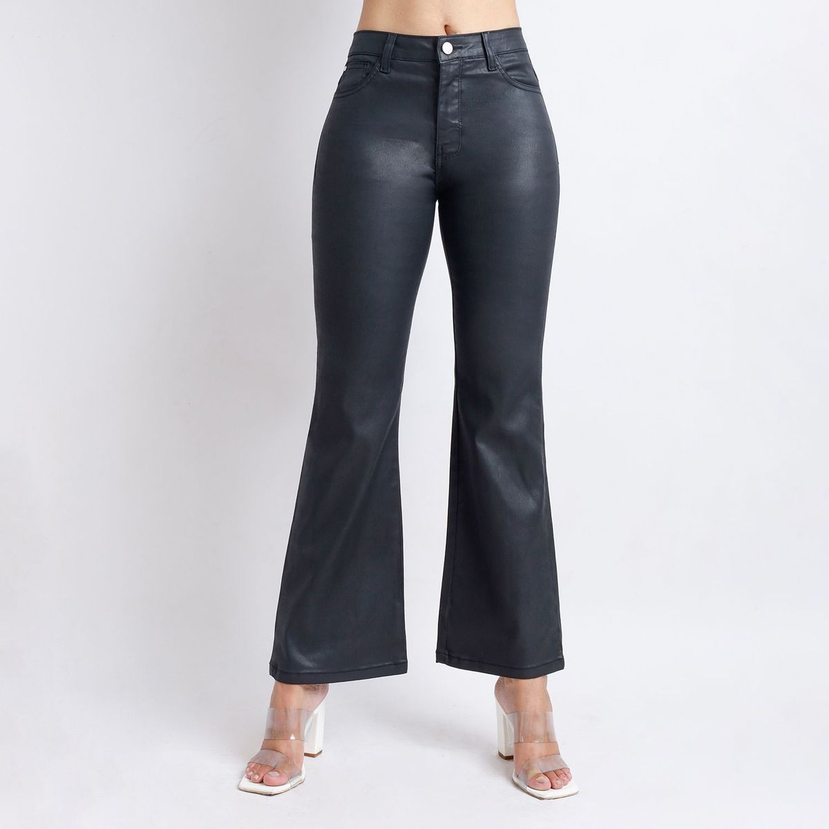KANSAS - Pantalón Jean Flare Mujer Kansas