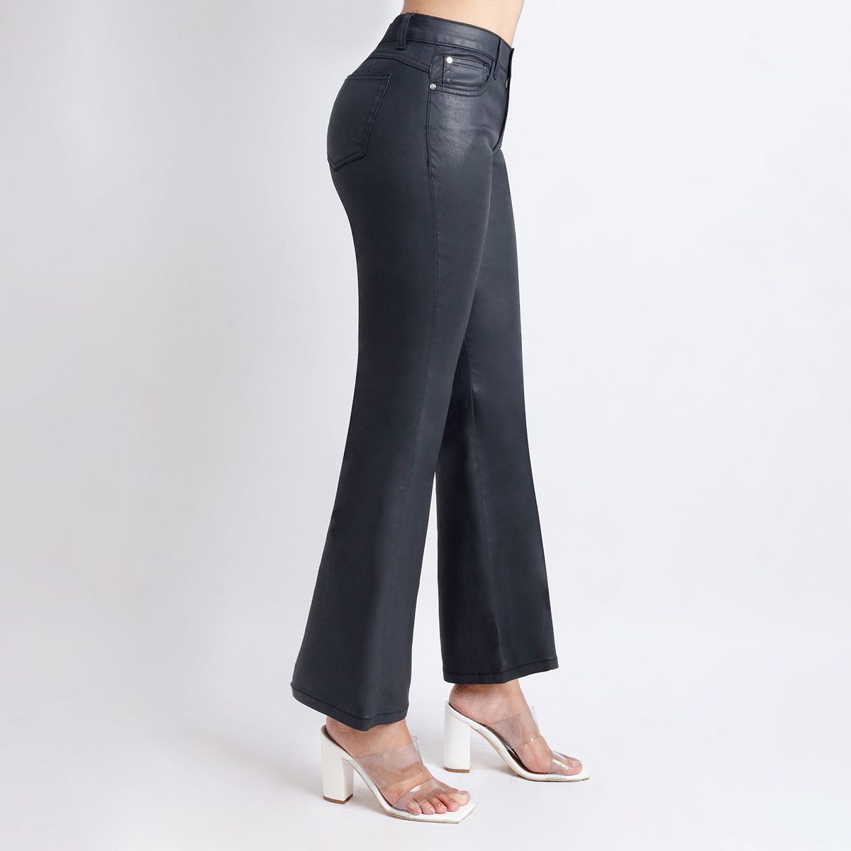 KANSAS - Pantalón Jean Flare Mujer Kansas