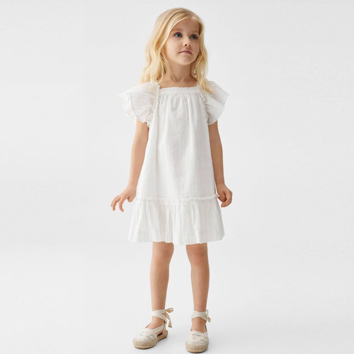 MANGO KIDS - Vestido Bebé Niña Algodón Mango Kids