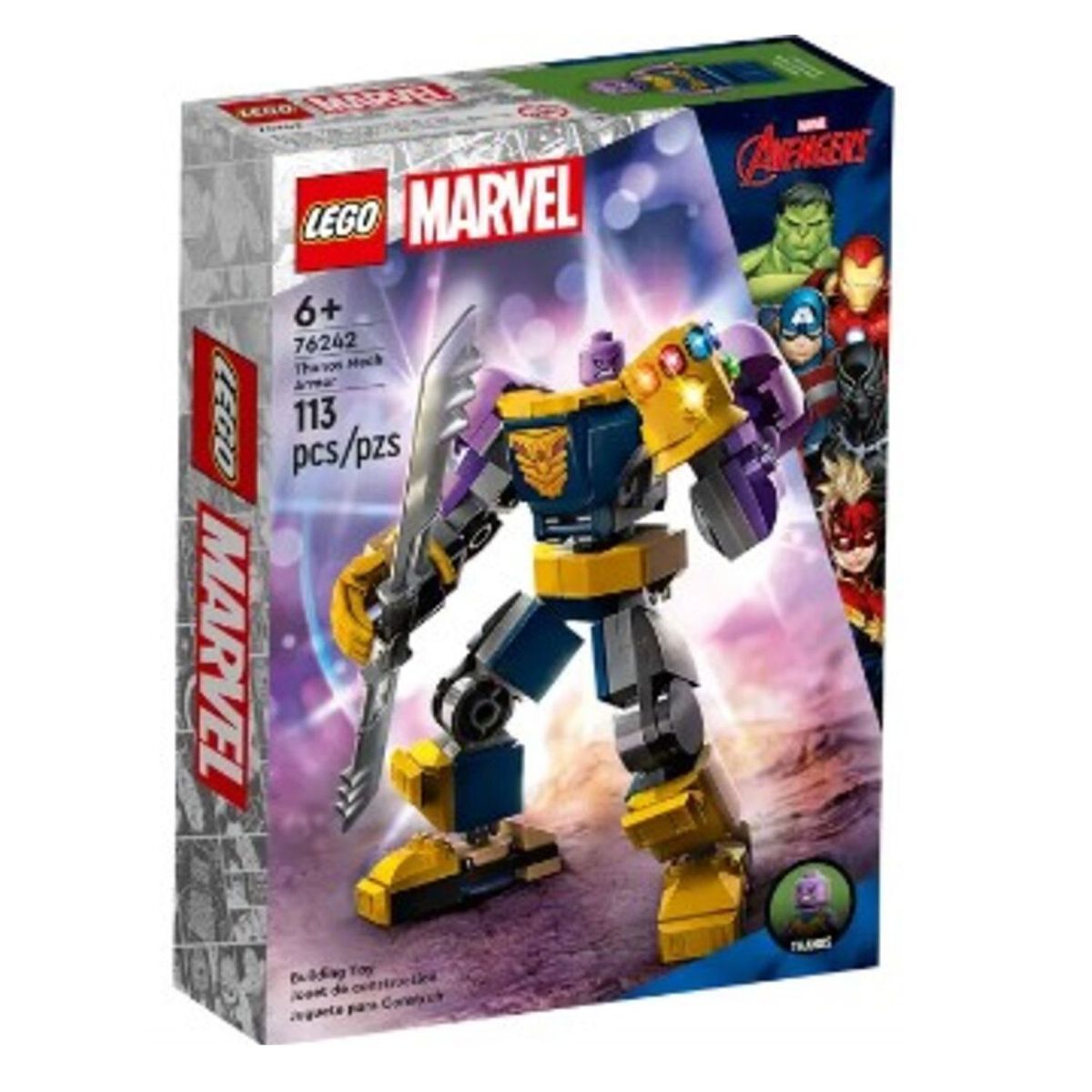 LEGO - Lego Marvel Armadura Robótica De Thanos