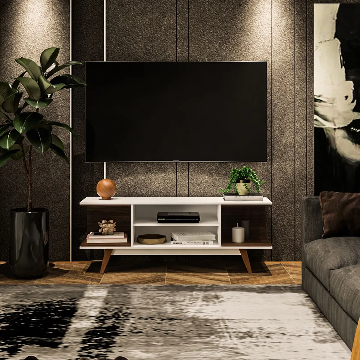 ELABORART - Mesa de TV Toledo 65''