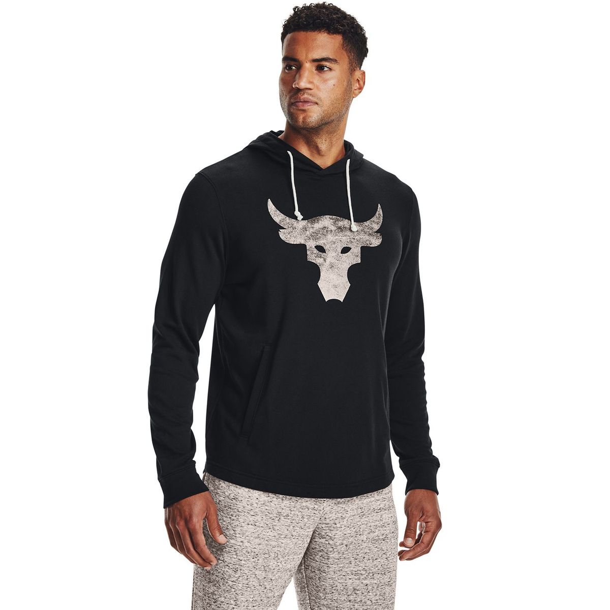 UNDER ARMOUR - Polera Deportiva Hombre Under Armour Project Rock Terry