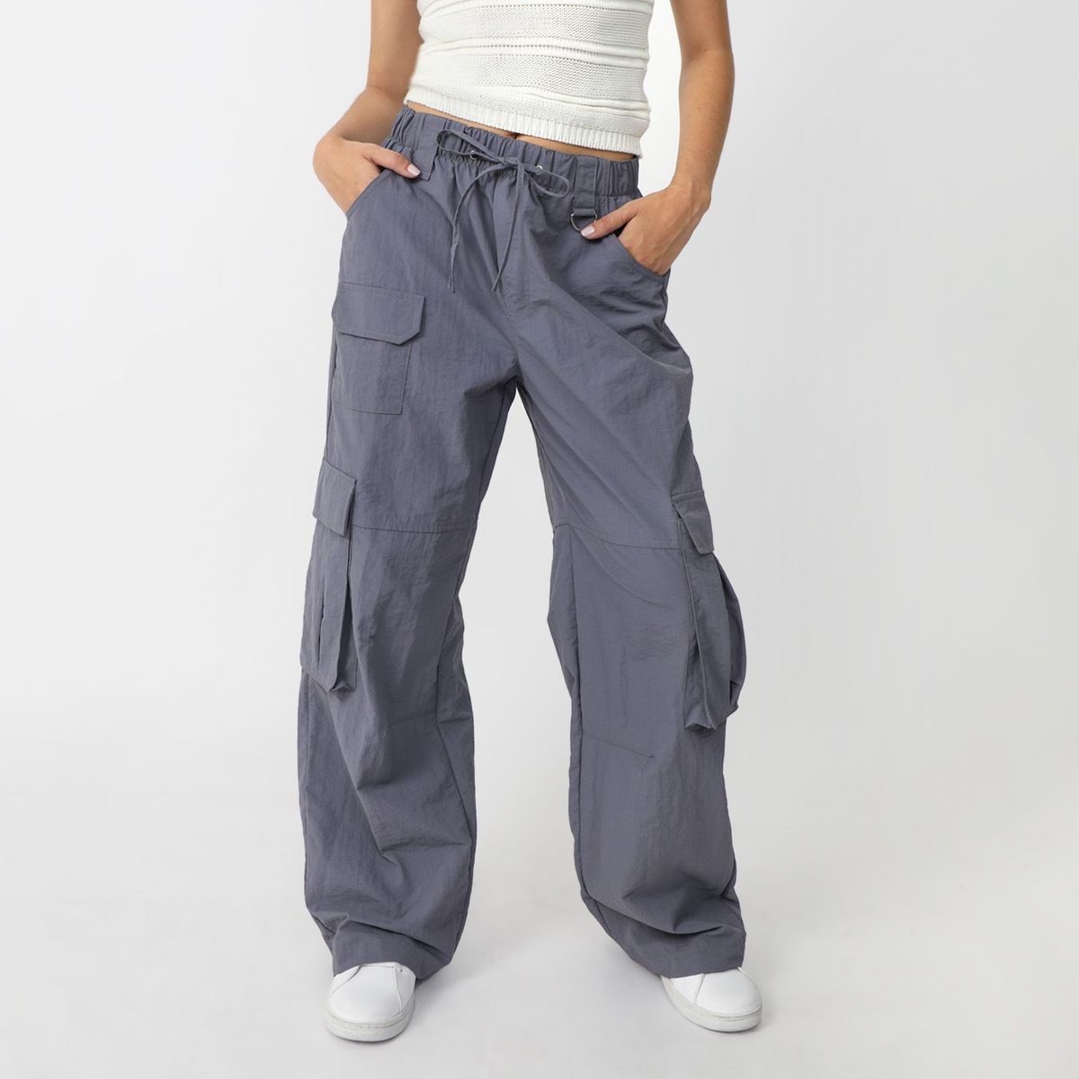 SYBILLA - Pantalón Cargo Mujer Sybilla