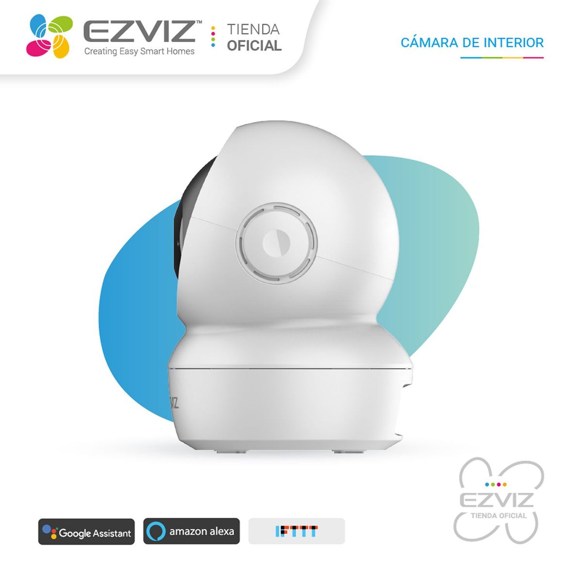 EZVIZ - Ezviz Cámara Network C6n 2MP