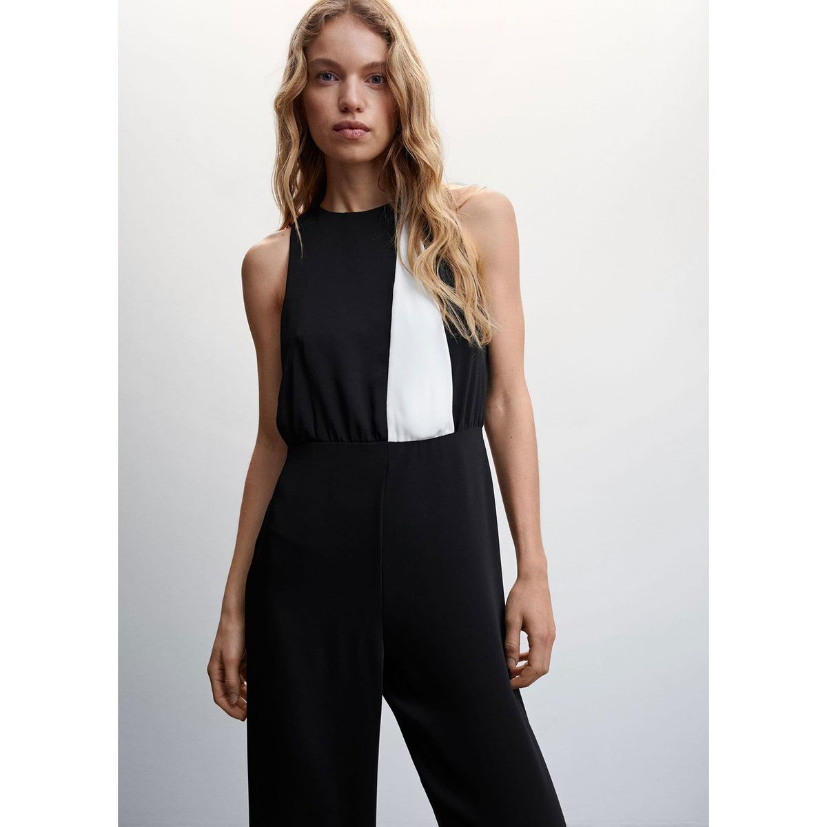 MANGO - Enterizo Casual Mujer Mango