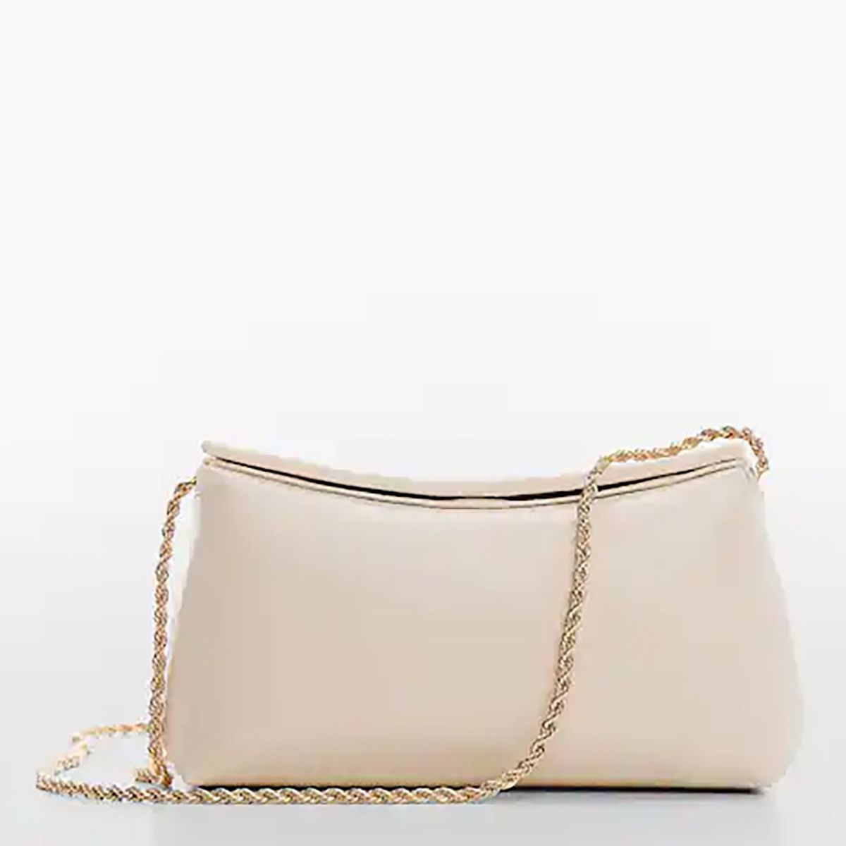 MANGO - Bolso baguette cadena