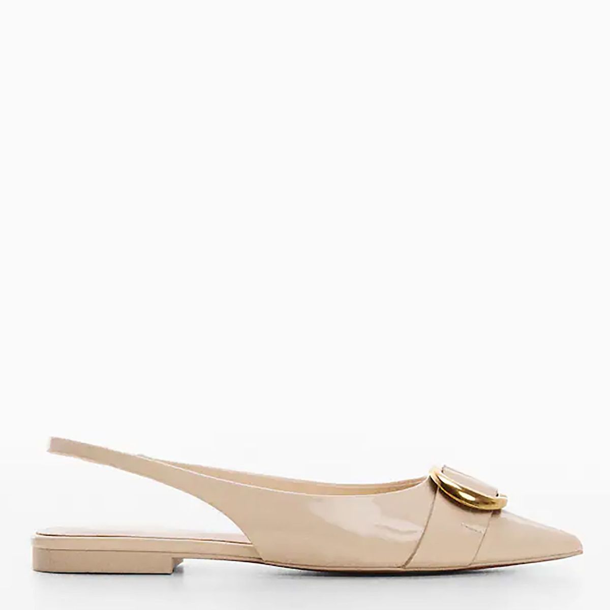 MANGO - Zapato destalonado charol