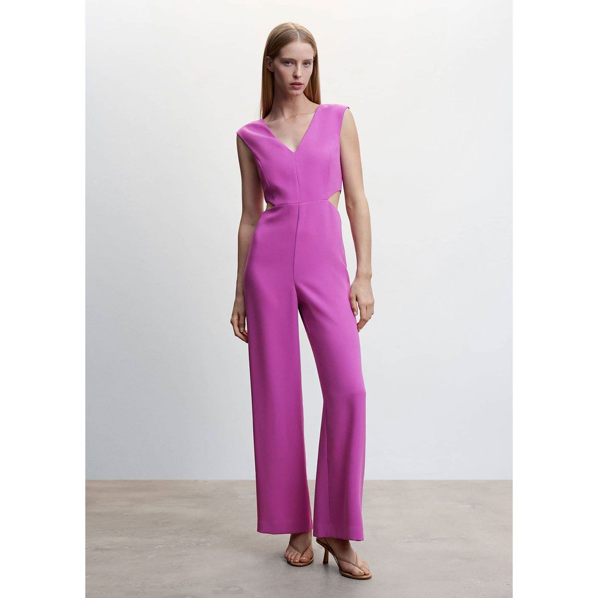 MANGO - Enterizo Casual Mujer Mango