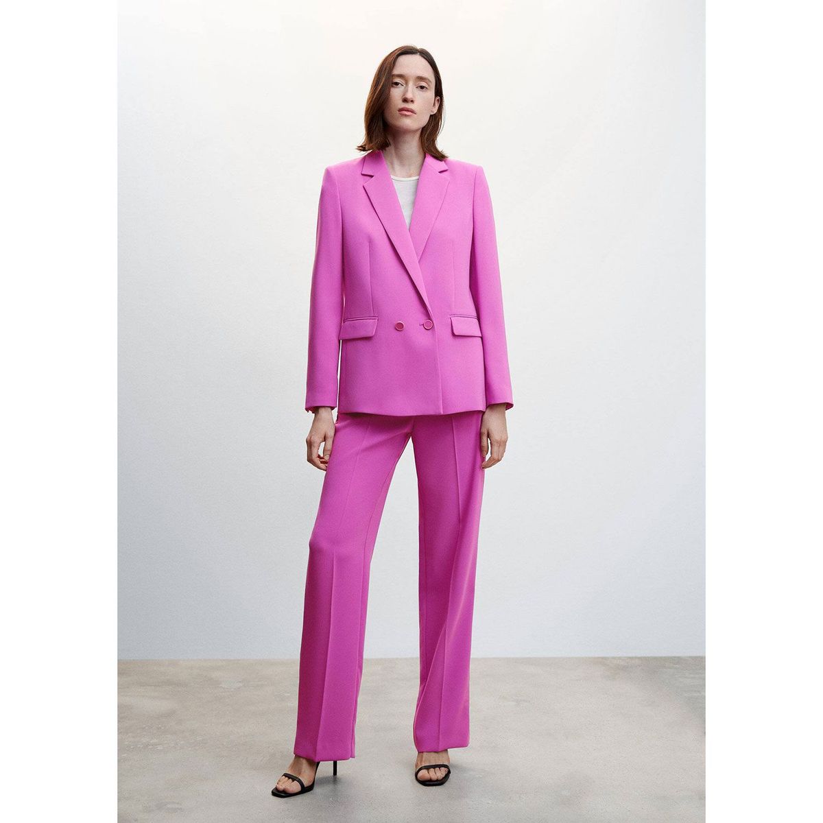 MANGO - Blazer Casual Mujer Mango