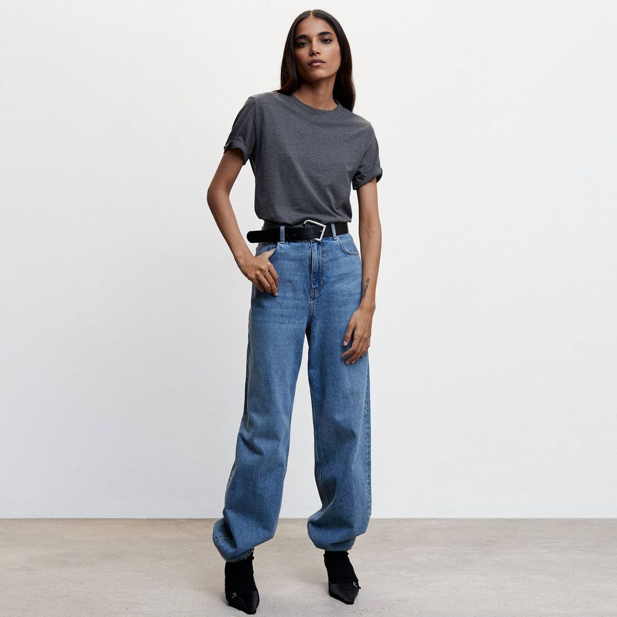 MANGO - Polo Manga Corta Mujer Mango