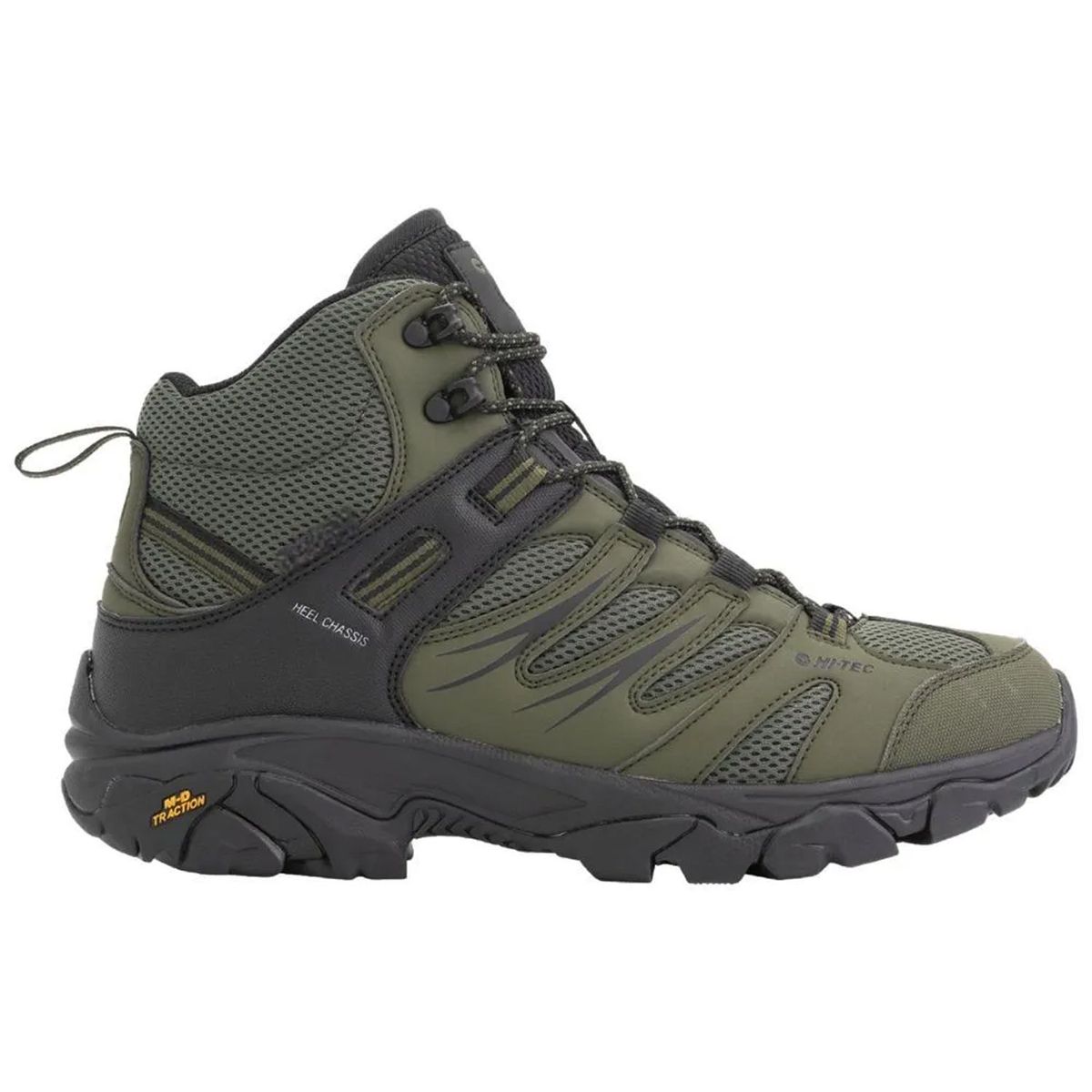 HI TEC - Zapatillas Deportivas Outdoor Hombre Hi Tec Tarantula Mid Verde