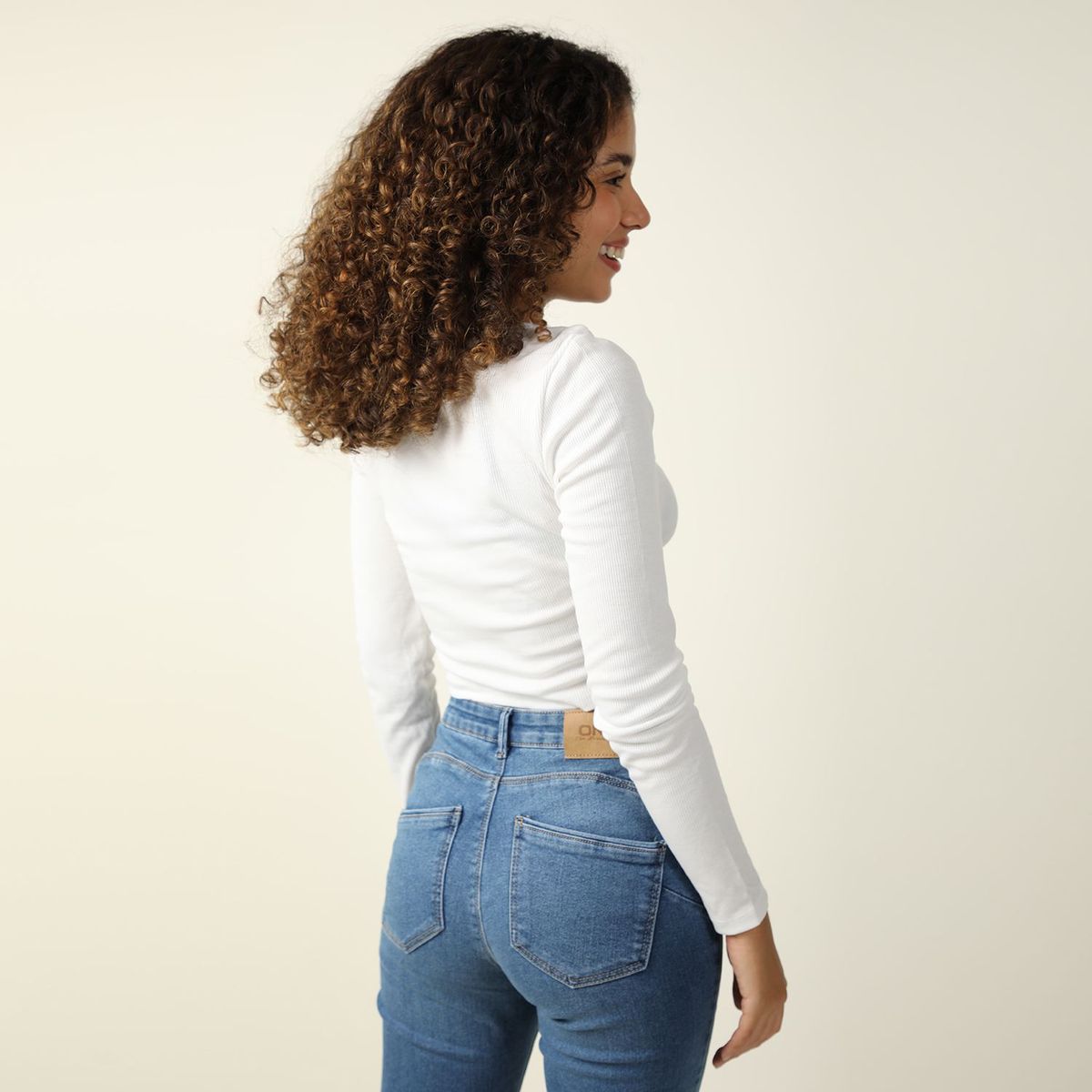 ONLY - Top Manga Larga Mujer Only