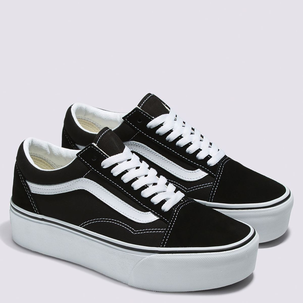 VANS - Zapatillas Urbanas Mujer Old Skool Stack Vans Negro