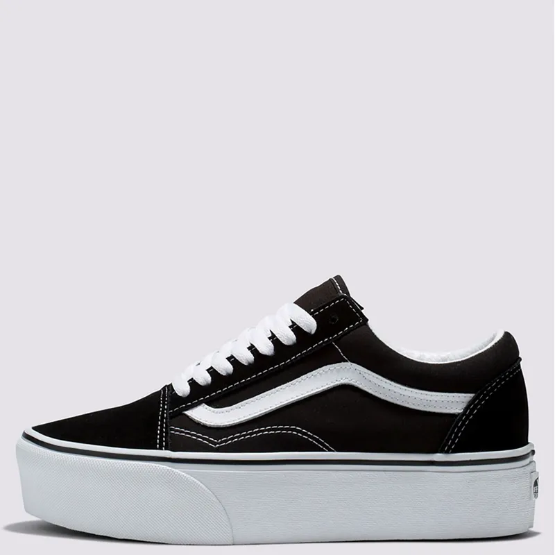 VANS - Zapatillas Urbanas Mujer Old Skool Stack Vans Negro