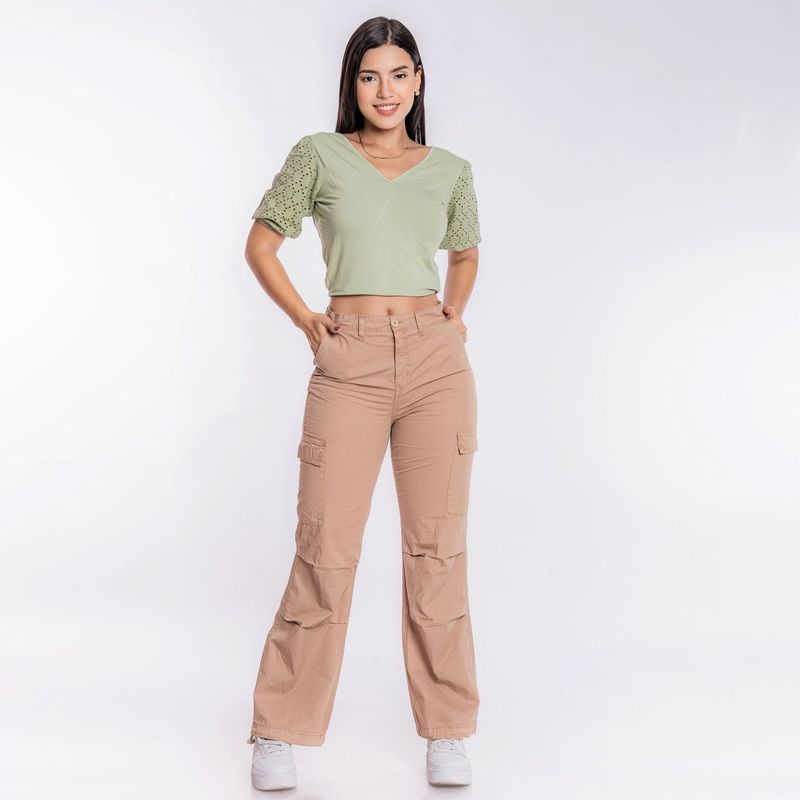 JAROLA - Pantalón Cargo Mujer Jarola