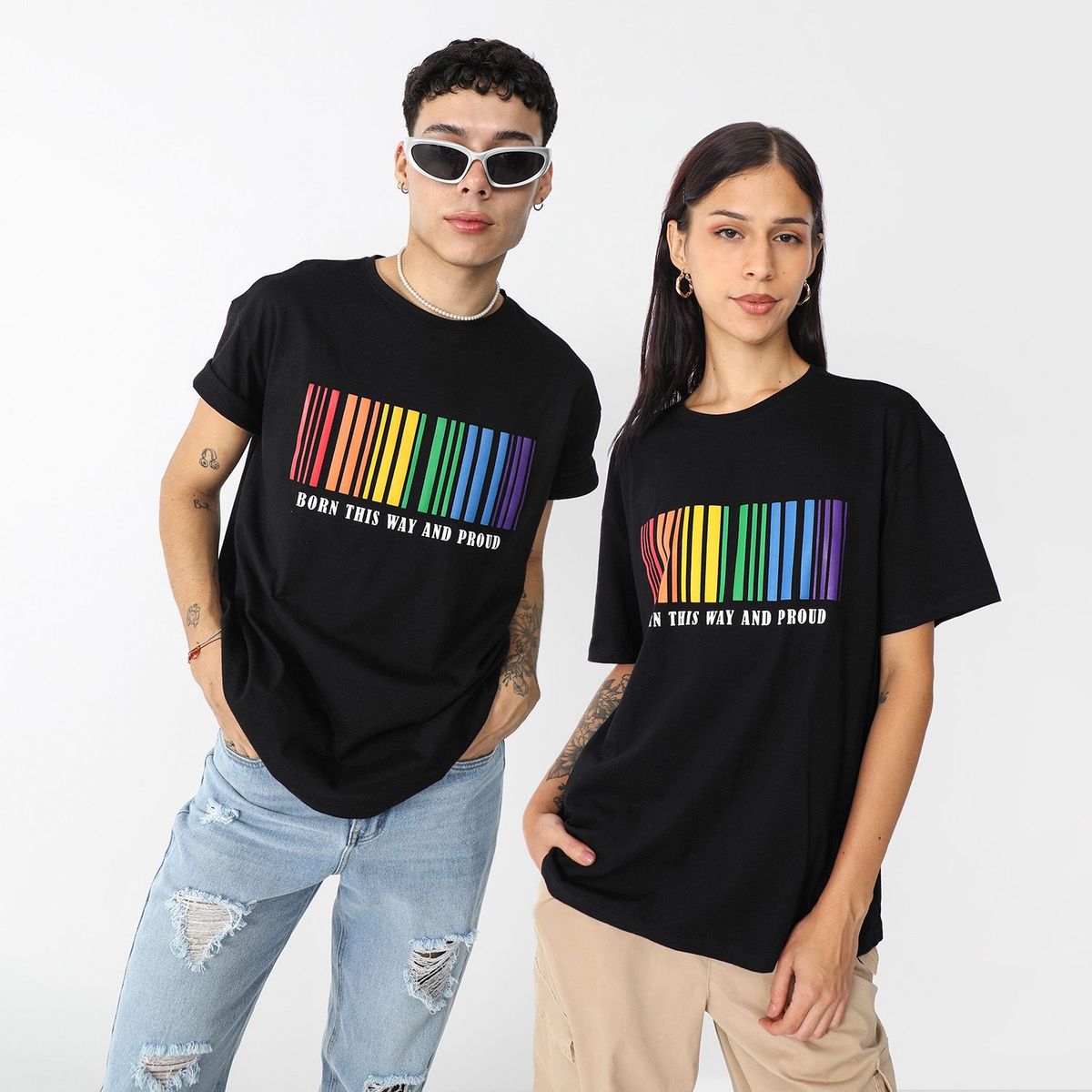 DENIMLAB - Polo Manga Corta Unisex Denimlab PRIDE