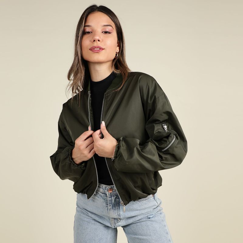 DENIMLAB - Casaca Bomber Mujer Denimlab