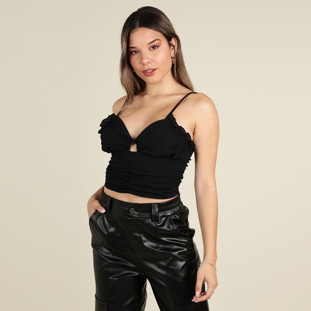 MOSSIMO - Top Gasa Mujer Mossimo