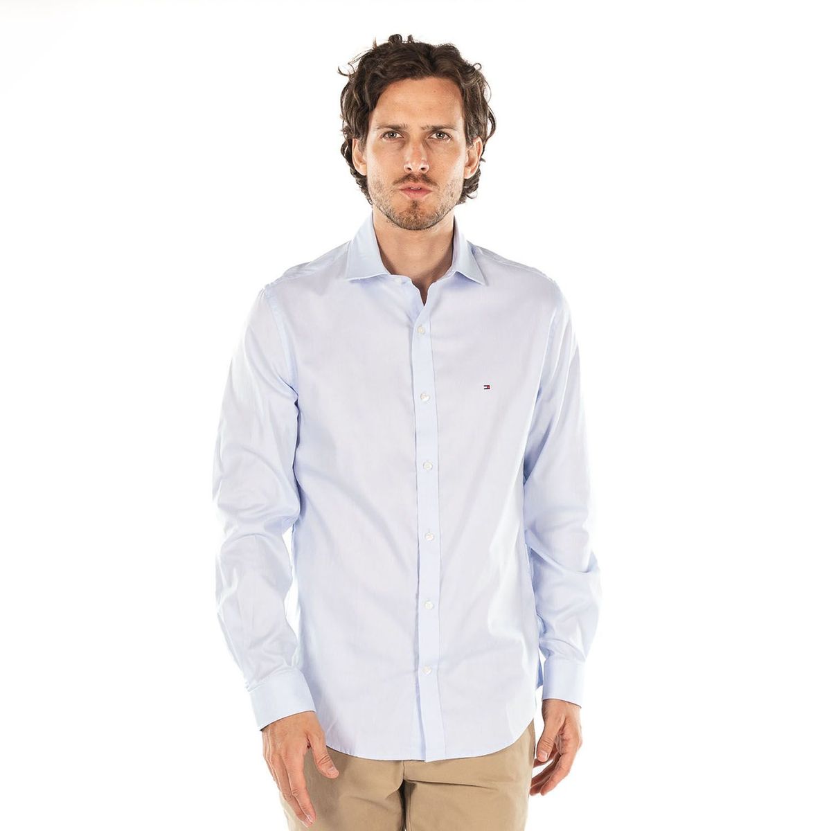 TOMMY HILFIGER - Camisa Manga Larga Hombre Tommy Hilfiger