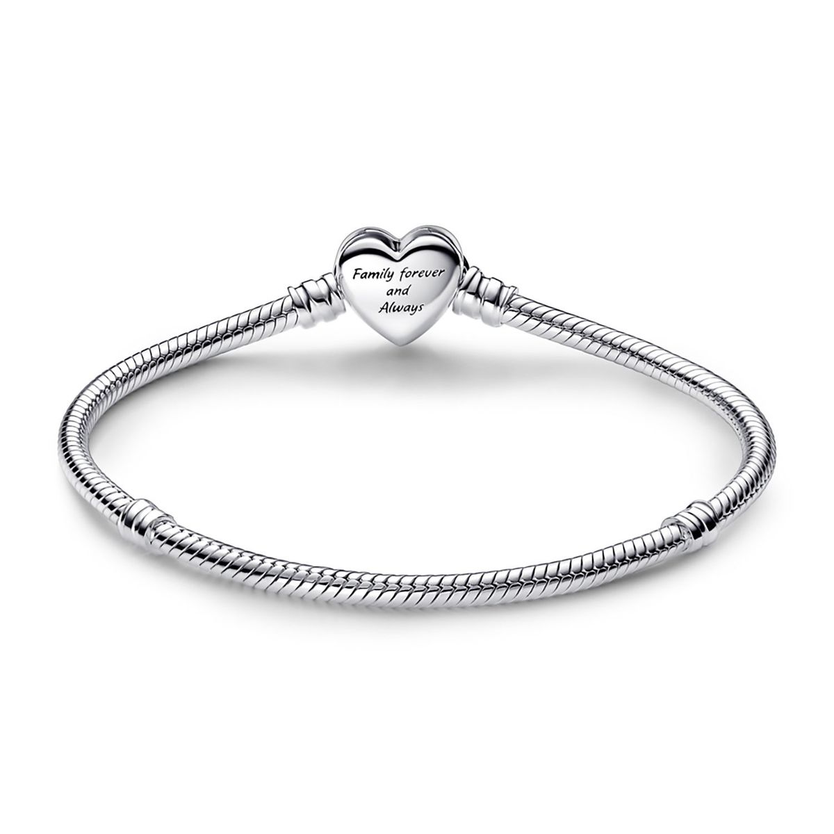 PANDORA - Brazalete broche Corazón infinito
