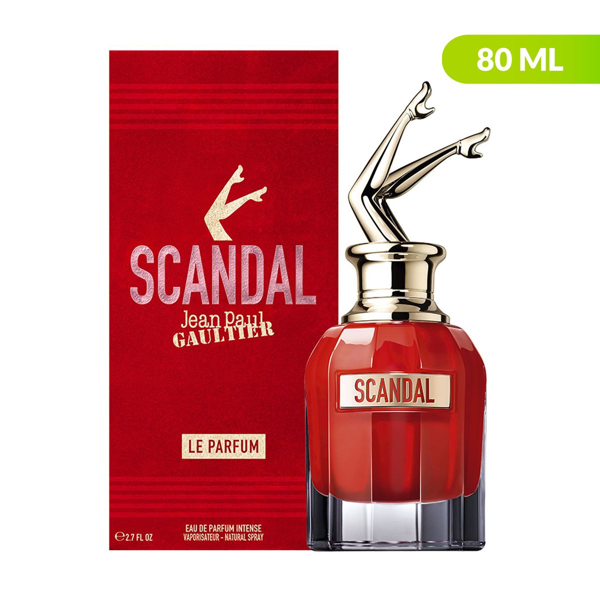 JEAN PAUL GAULTIER - Scandal Le Parfum for Her EDP Intenso 80ml JEAN PAUL GAULTIER