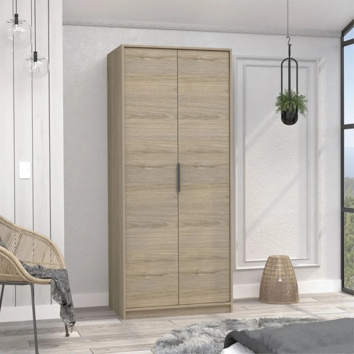 TUHOME - Closet 2 Puertas Kaia