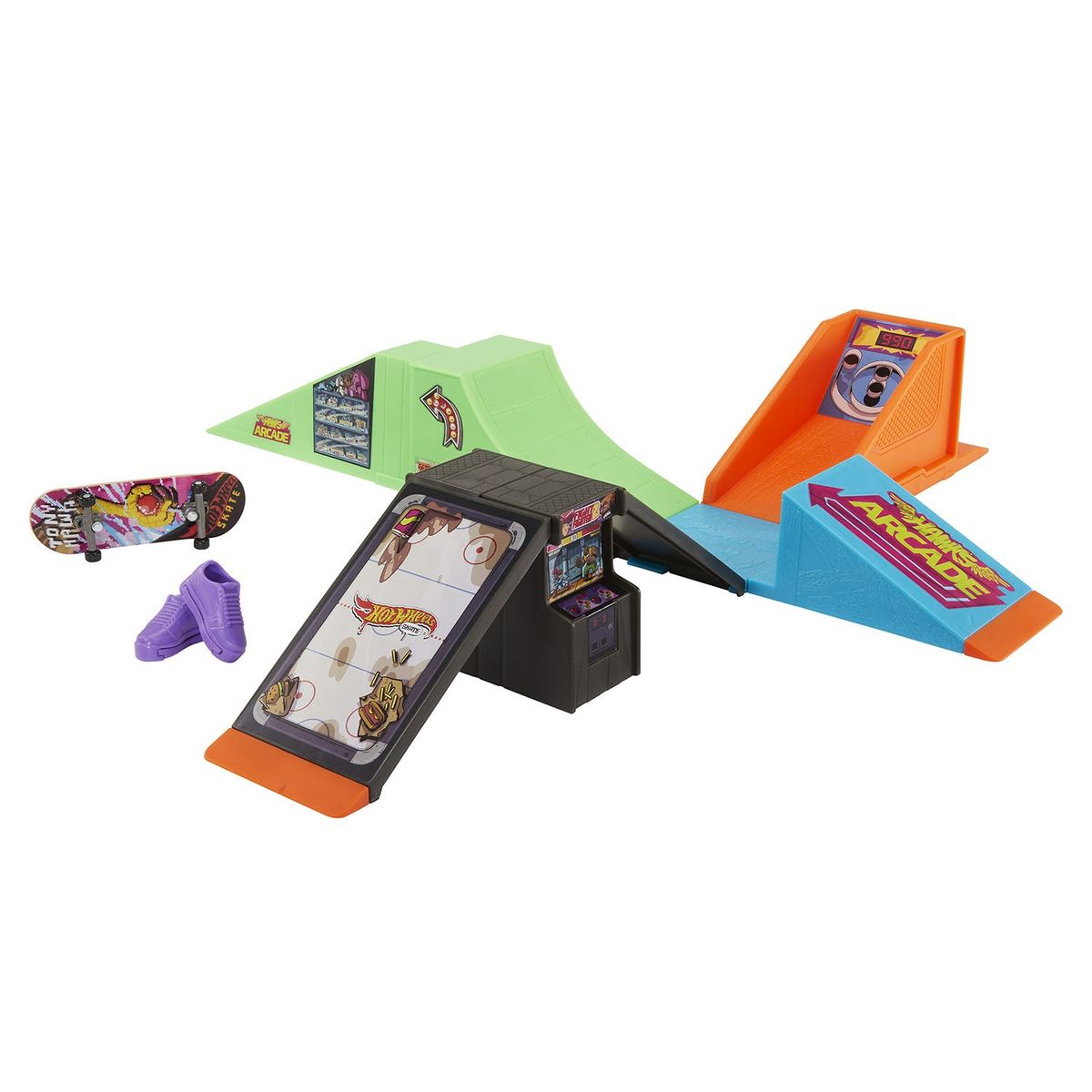 HOT WHEELS - Hot Wheels Skate Park para Fingerboard