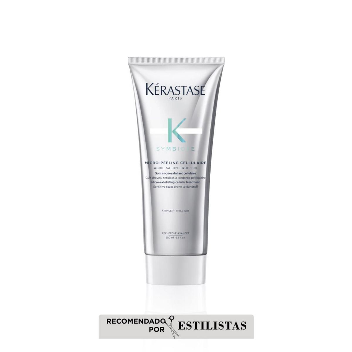 KERASTASE - Micropeeling Para Cuero Cabelludo Sensible Propenso A La Caspa Symbiose 200Ml