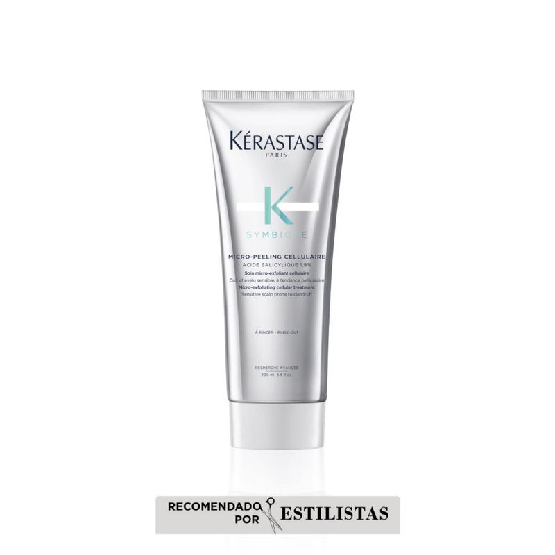 KERASTASE - Micropeeling Para Cuero Cabelludo Sensible Propenso A La Caspa Symbiose 200Ml